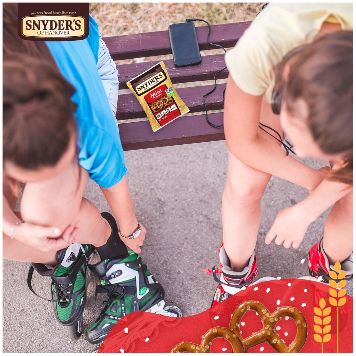 Snyder's of Hanover, Mini Pretzels, Individual Packs, 48 Ct