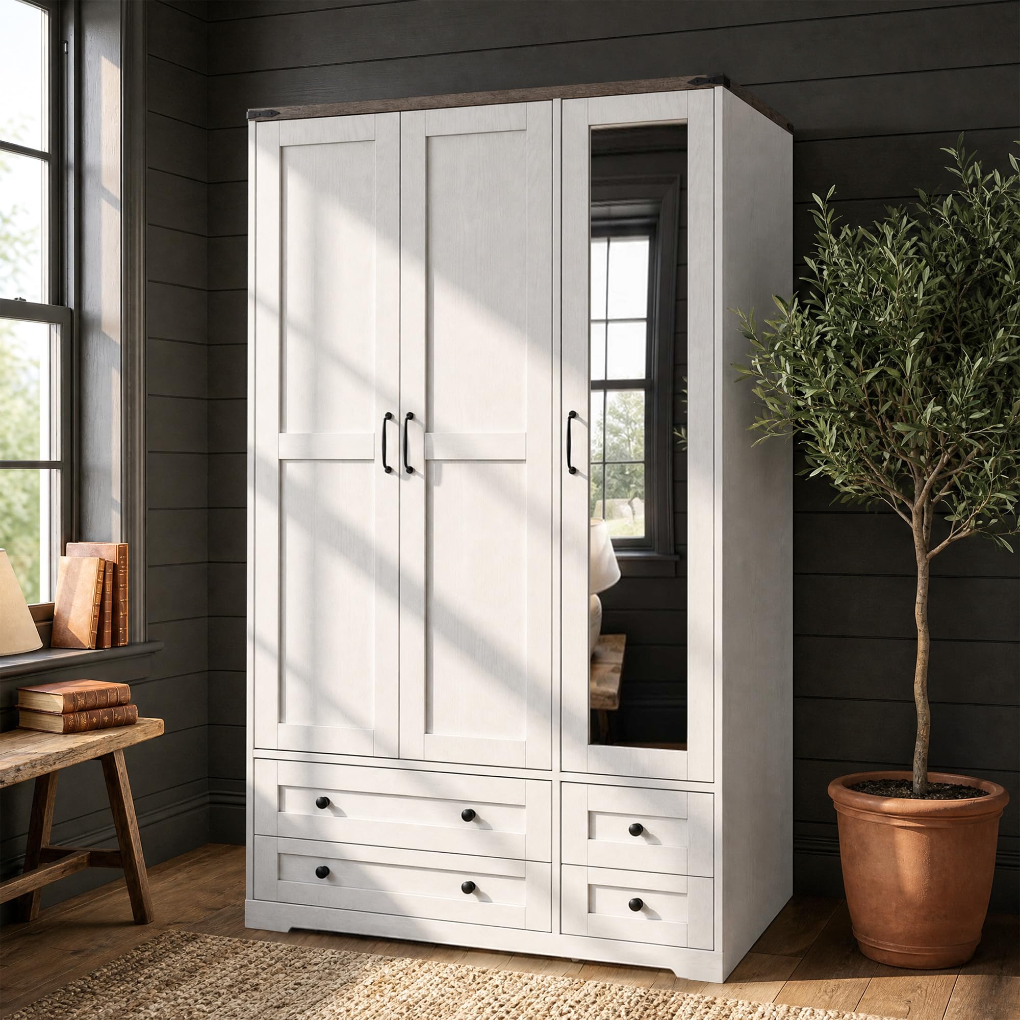 Yechen Armoire Wardrobe