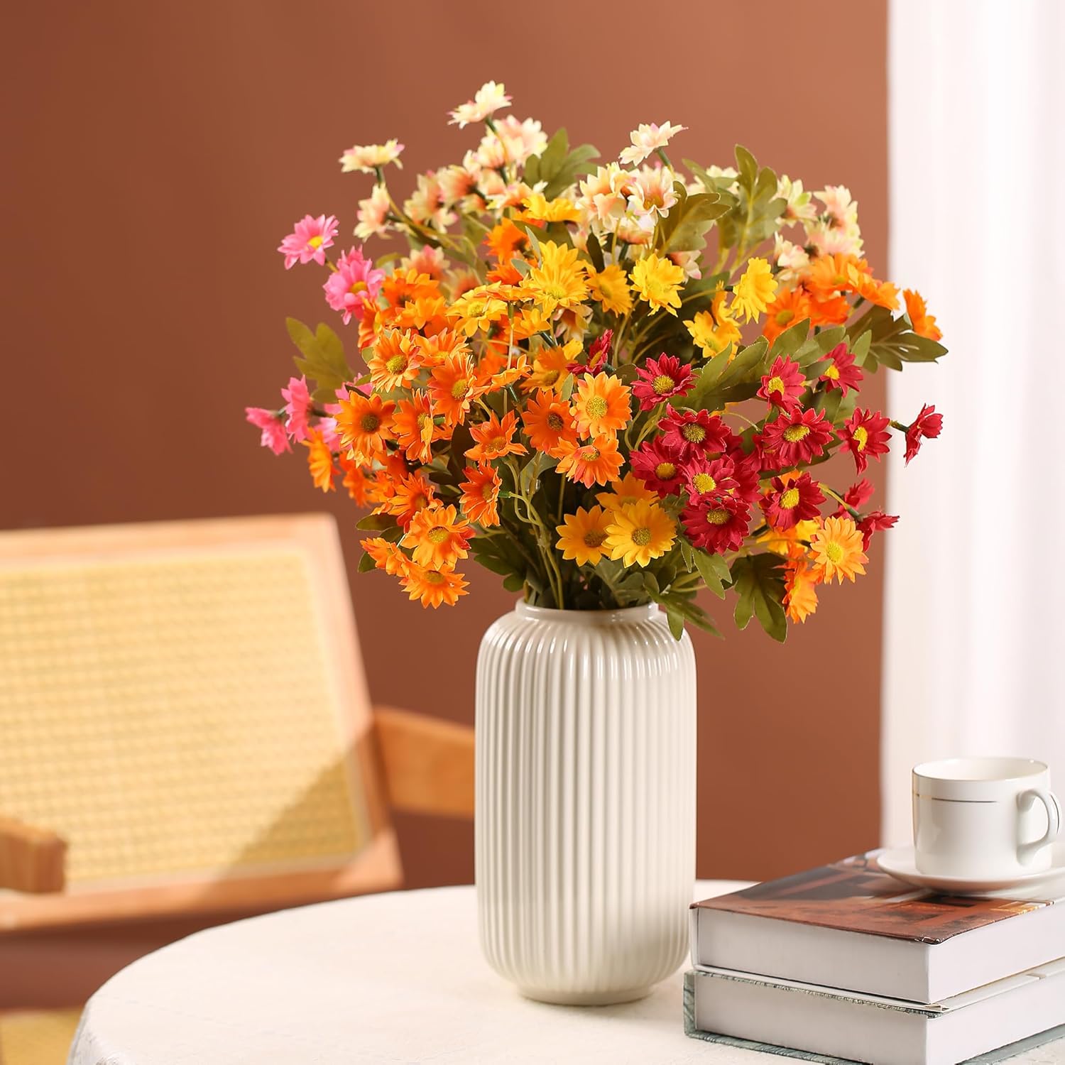 Farebné varianty umelých kvetov