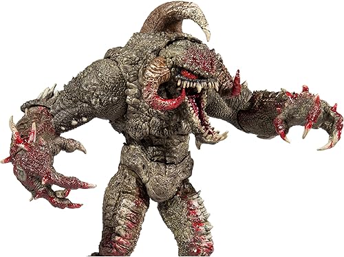 Miniatura 2 de McFarlane Toys, Spawn Comic Violator (Bloody) Spawn Mega figura con 22 piezas móviles, figura coleccionable de DC con base de soporte