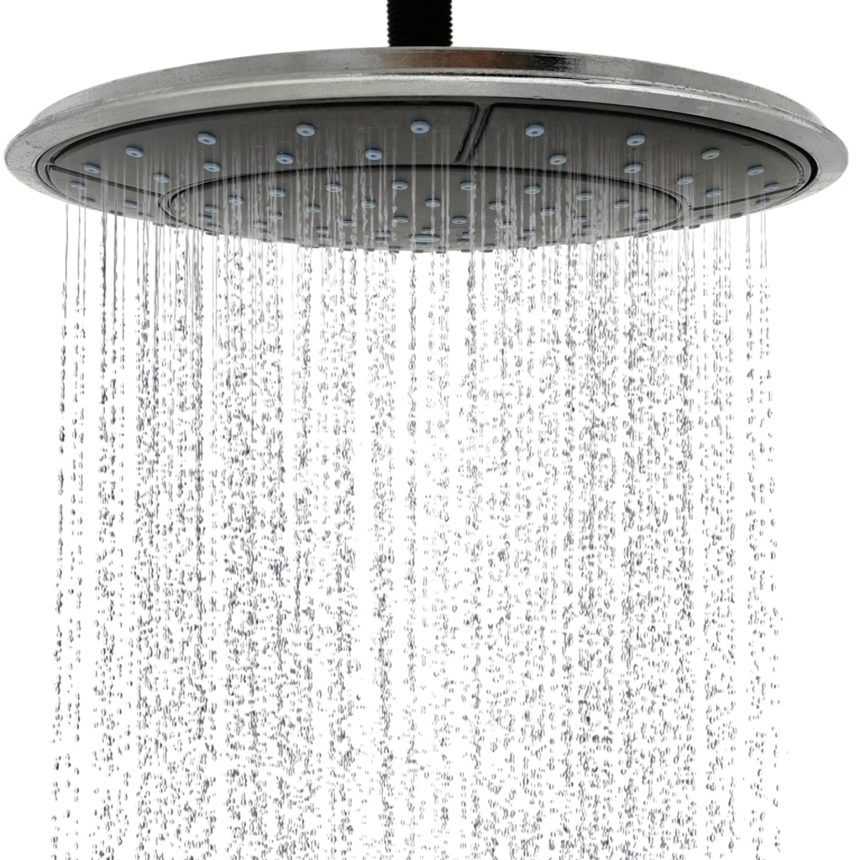 Pommeau de douche à pluie de 10 pouces grand format avec finition miroir pour plafond moderne