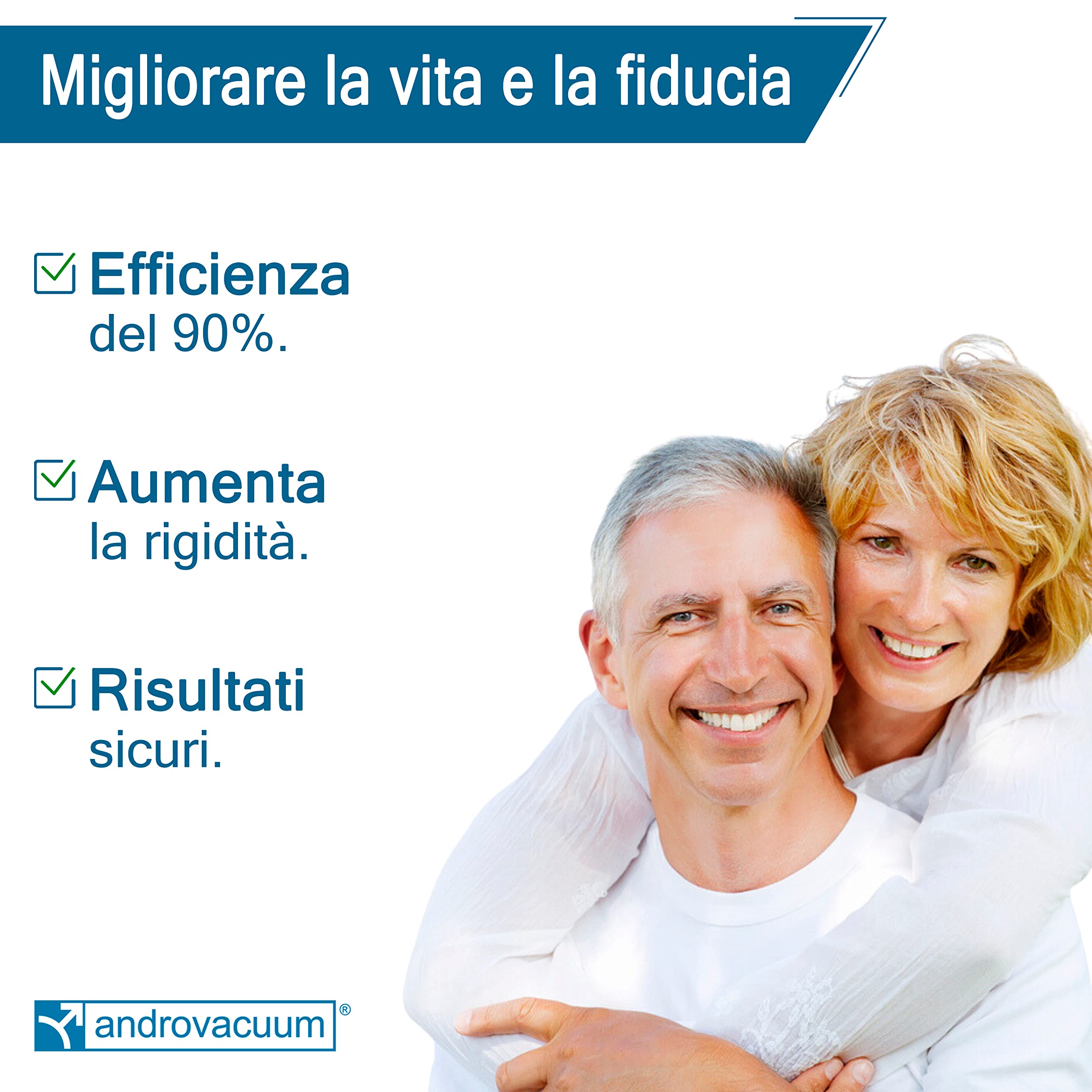 Premium, Pompa a Vuoto Medica per Problemi di Erezione. Trattamento per Migliorare l’Erezione, l’Impotenza e la Disfunzione Erettile. Ottiene erezioni istantanee e recupera la durezza.