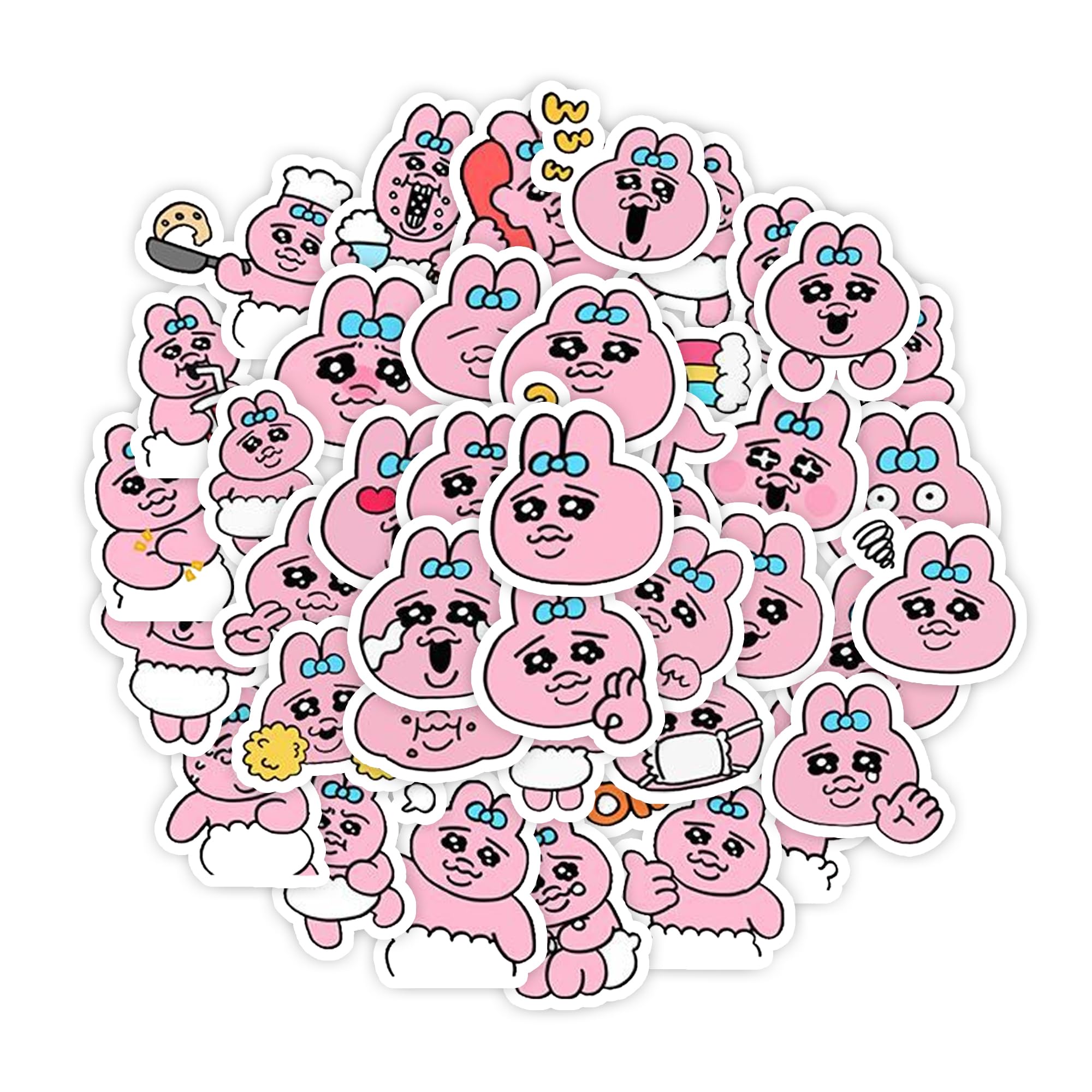 Amazon | KRGNPLE 40枚 アニメ ステッカー 防水シール かわいい 落書き