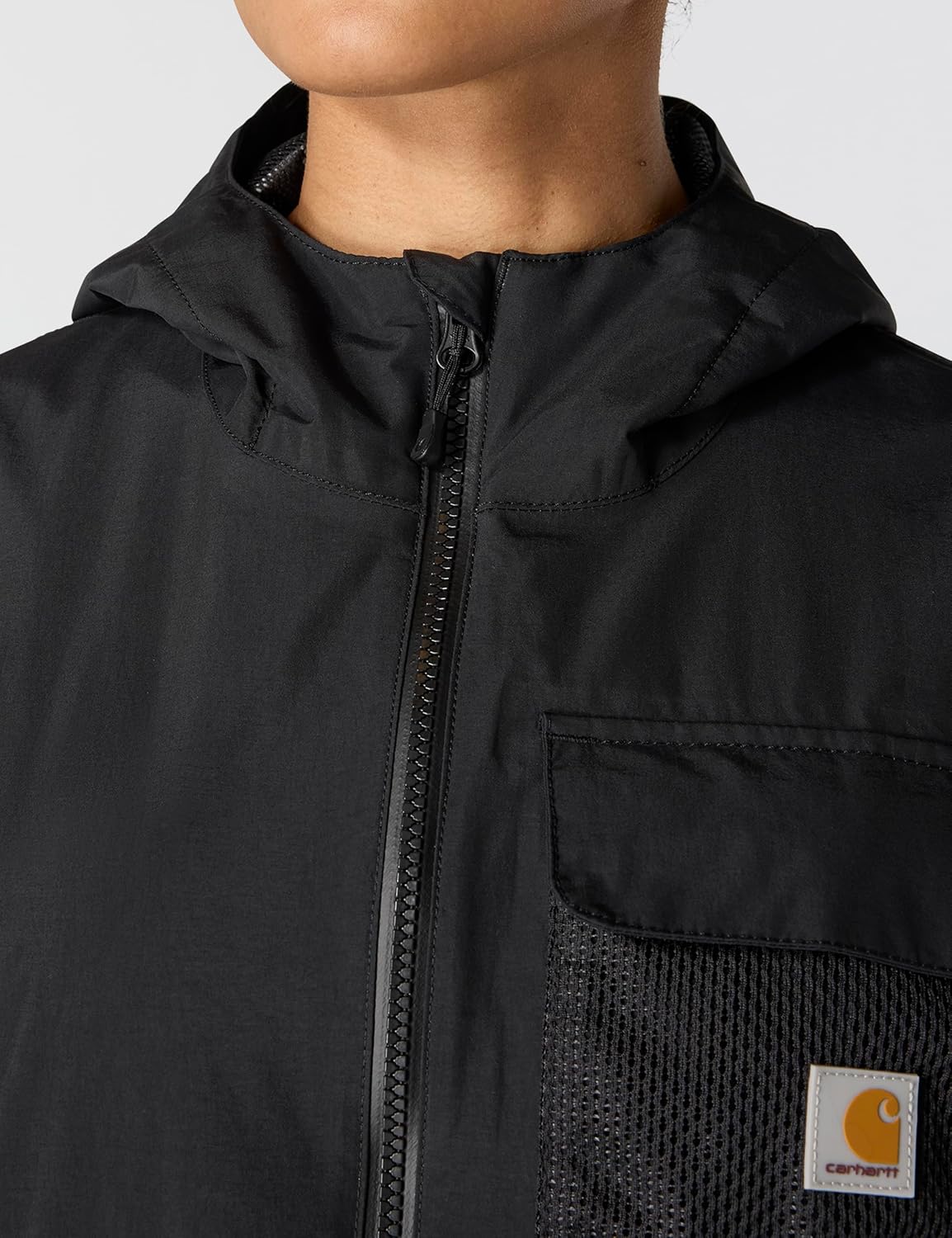 Carhartt womens Storm Defender Loose Fit Lightweight Hooded Packable Jacket - Image 4