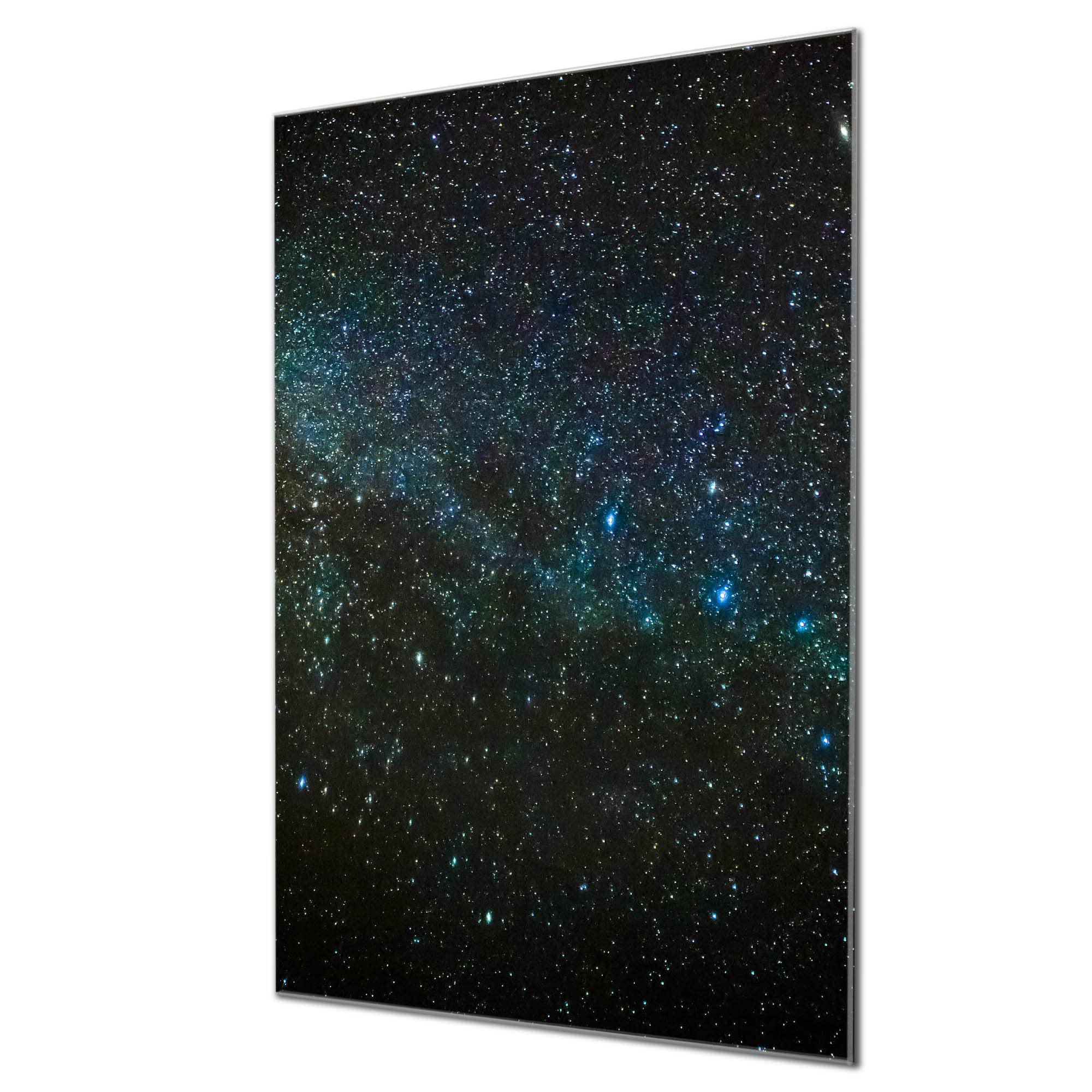 banjado Glas-Memoboard 30x45, beschreibbare Magnetwand für Notizen