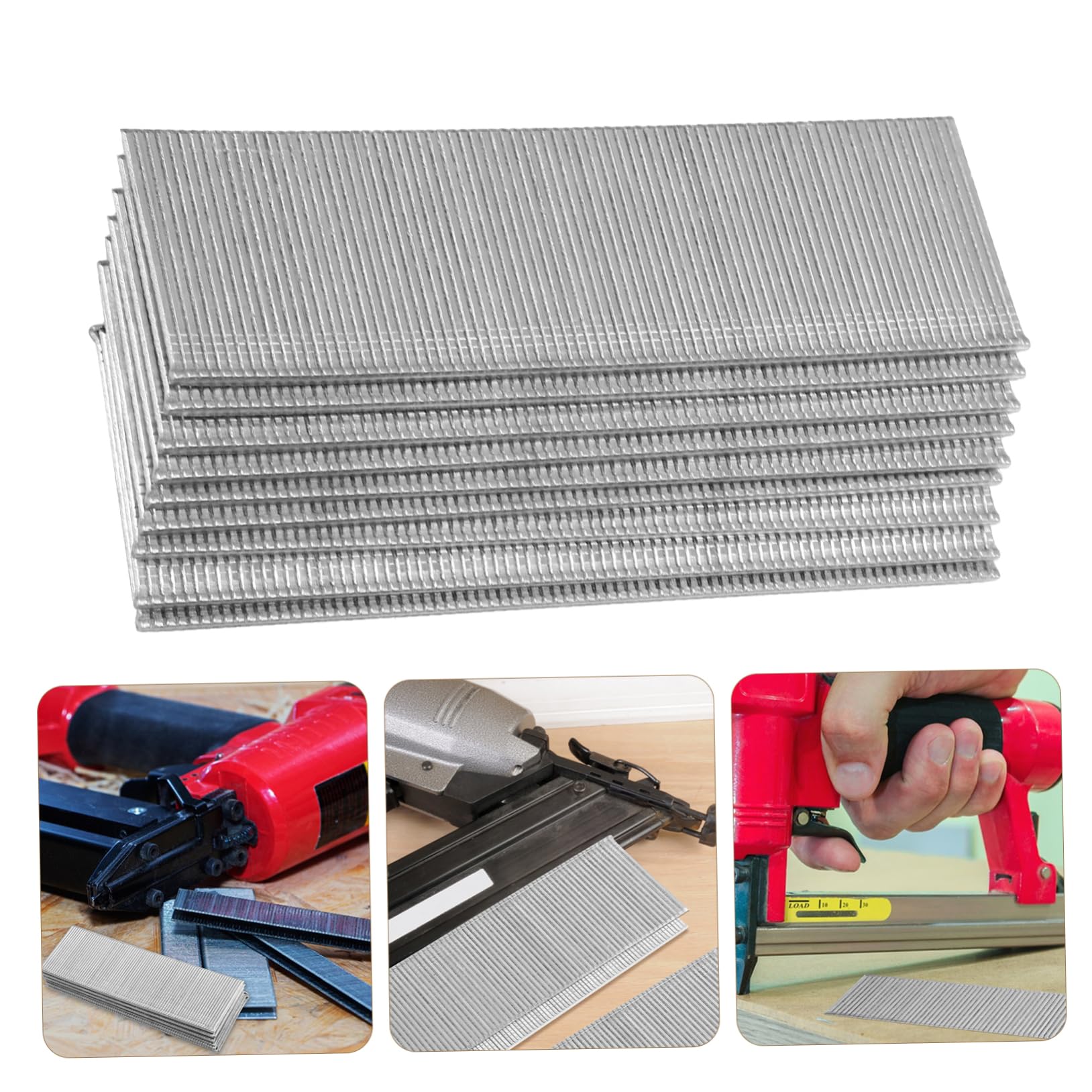 iplusmile 4080piezas Grapas De Acero Inoxidable Para Herramientas De Grapado Clavos Para Proyectos De Carpintería y Manualidades Resistencia y Durabilidad Trabajos De Bricolaje