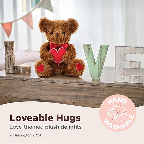Miniatura 3 de Bearington I Love You More - Oso de peluche de San Valentín, osito de peluche de 6 pulgadas para el día de San Valentín