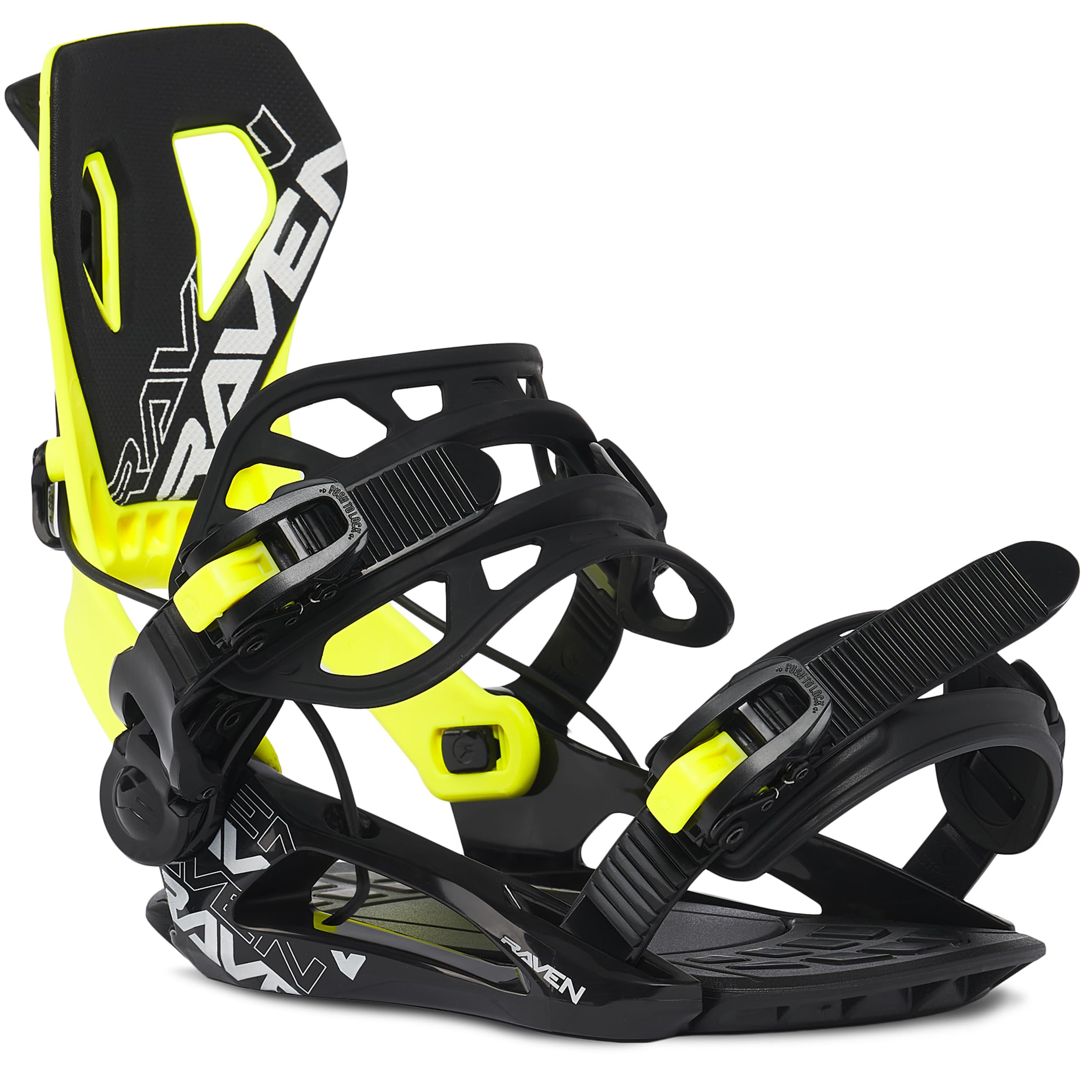 RAVEN Fijaciones de Snowboard FTM450 Multientry