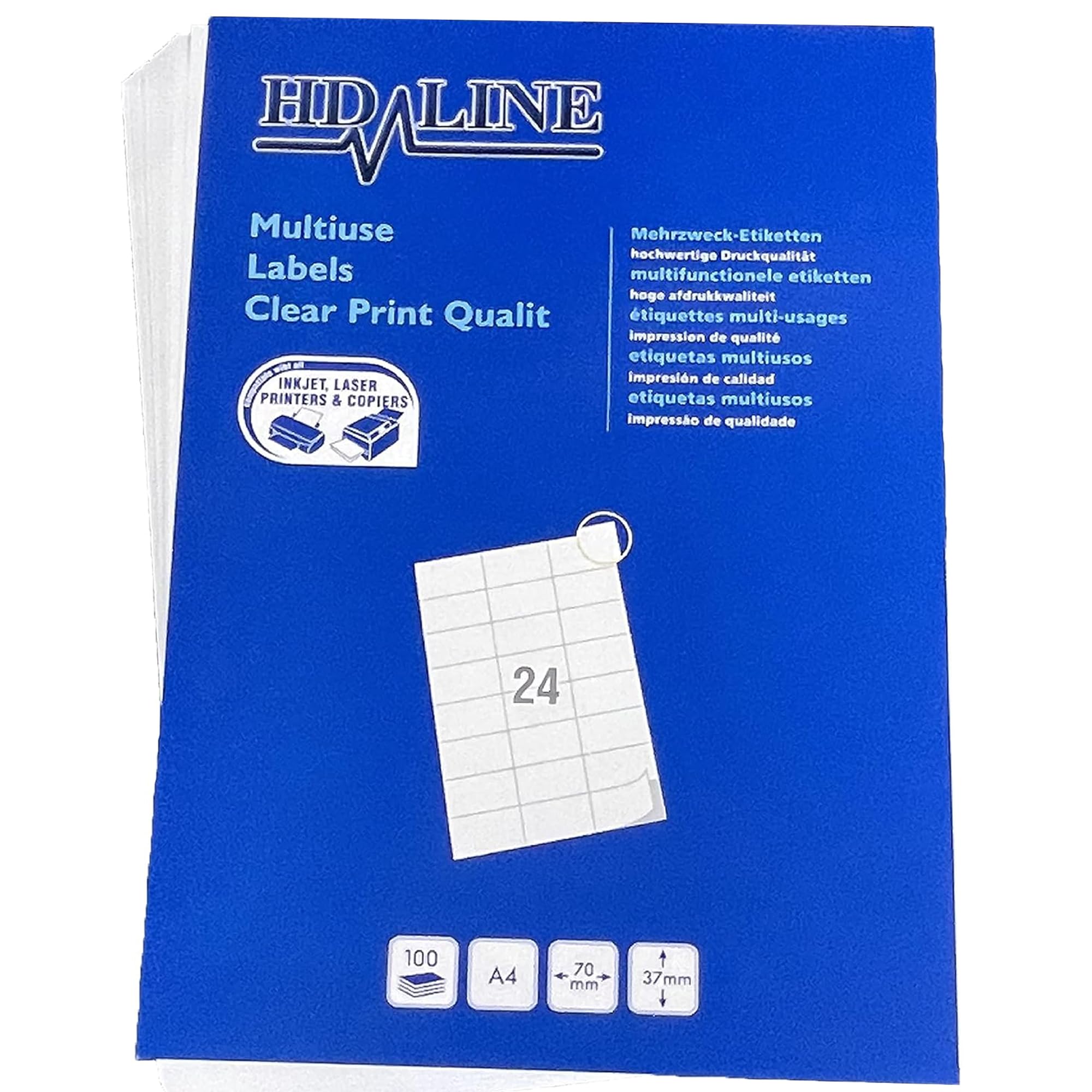 AVERY - Boite de 2400 étiquettes autocollantes multi-usages, Format 70 AVERY - Boite de 2400 étiquettes autocollantes multi-usages, Format 70