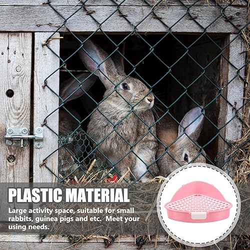 Miniatura 9 de Contenedores de arena para animales pequeños, triángulo, entrenador de mascotas, jaula para orinal, caja de ropa de cama de esquina, bandeja de