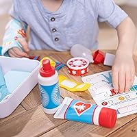 Vista 2 de Melissa & Doug Kit de Juguetes de Primeros Auxilios para Recuperarse – 25 Piezas de Juguete