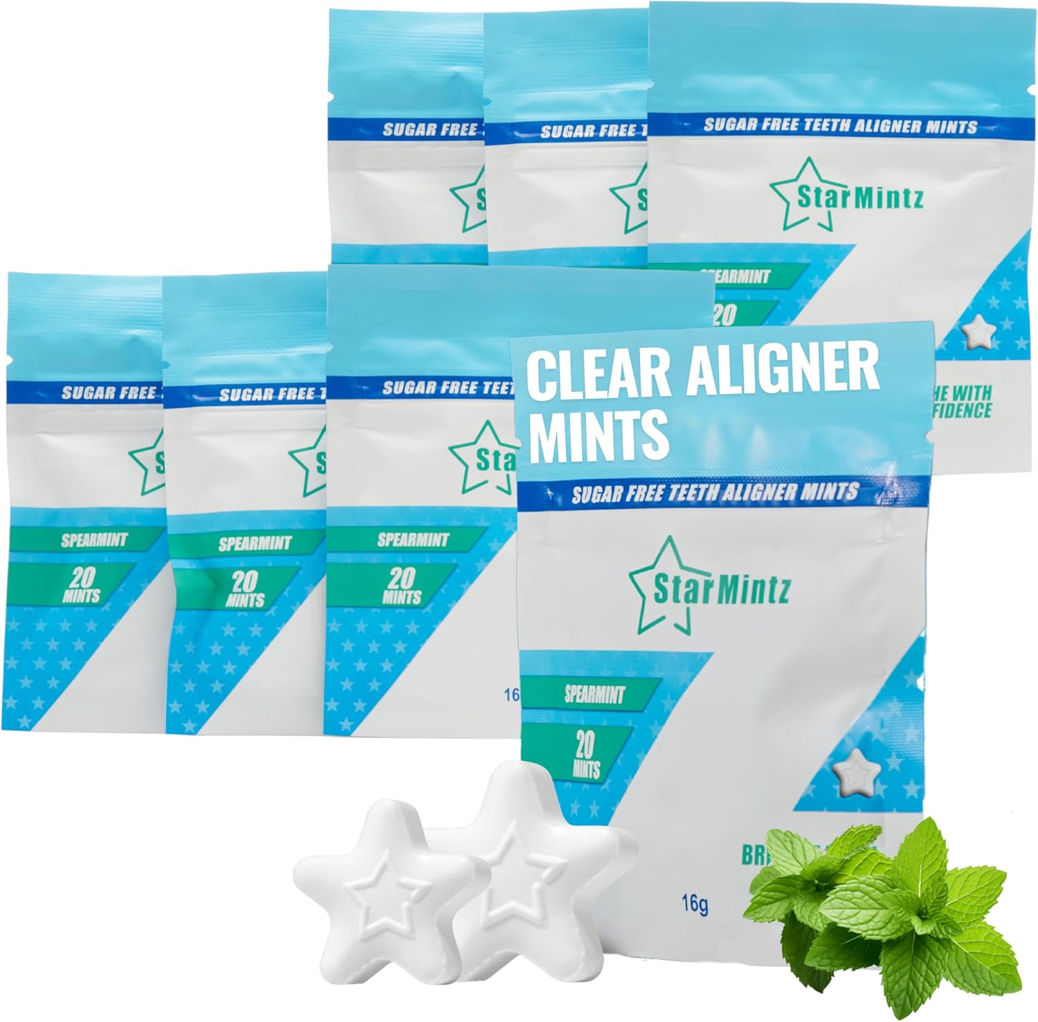 Clear Aligner Mints Invisalign Chewies Alternative Xylitol Mints