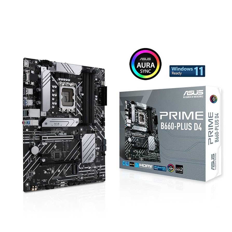 ASUS B660-plus wifi d4 core i5-12400セット セット商品（intel + ASUS） ☆Core i5-12400 + ASUS TUF GAMING