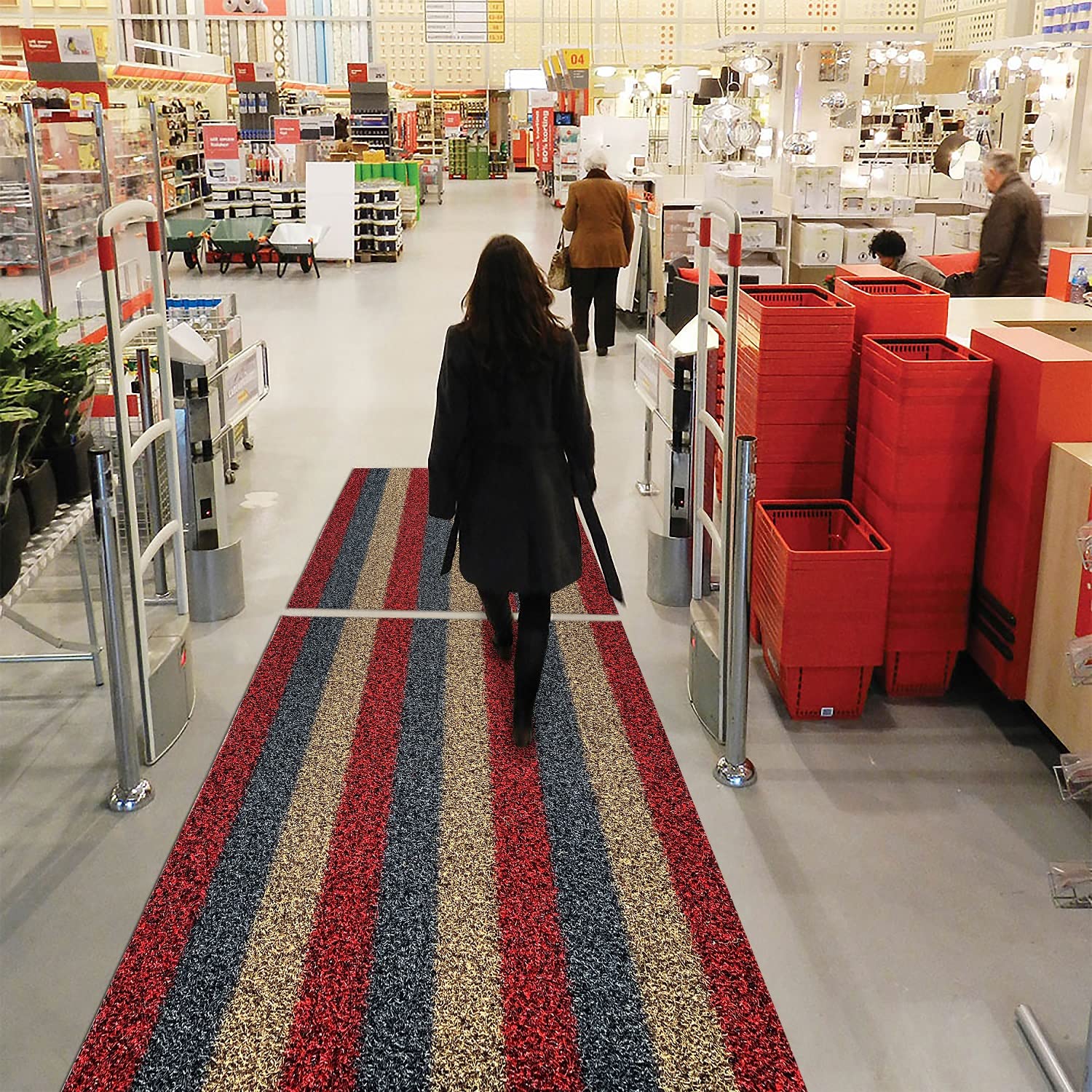 MEGA CART HOME Rubber Doormats Anti Slip Waterproof Dirt Trapper Rugs Multipurpose Floormats for Home/OfficeBathroom/Kitchen|| 2x6 Feet (B0BHJ9KPDT) Amazon Price History, Amazon Price Tracker