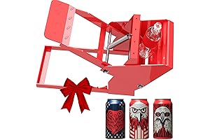 Ergonomic Foot Can Crusher Compatible with Plastic Bottles