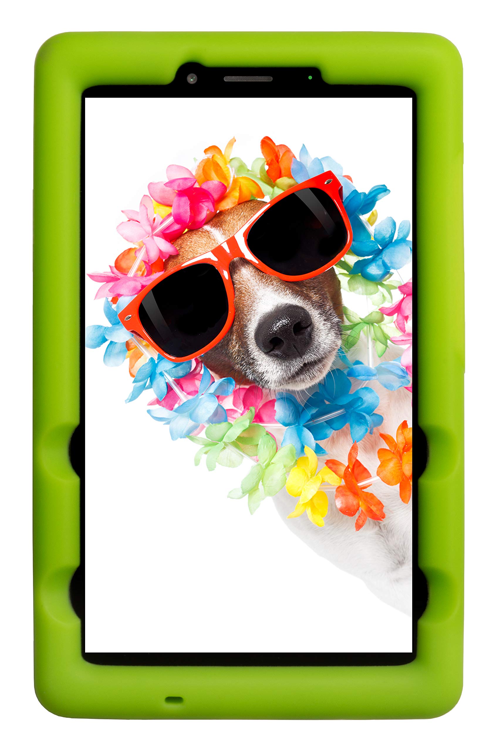 BobjGear Bobj Rugged Tablet Case for (17.8) Lenovo Tab M7 Gen 3 Model TB-7306F and Tab M7 Gen 2 Model TB-7305F Kid Friendly (Gotcha Green)