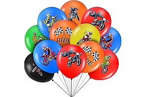 Aoriher Dirt Bike Balloon Decorations
