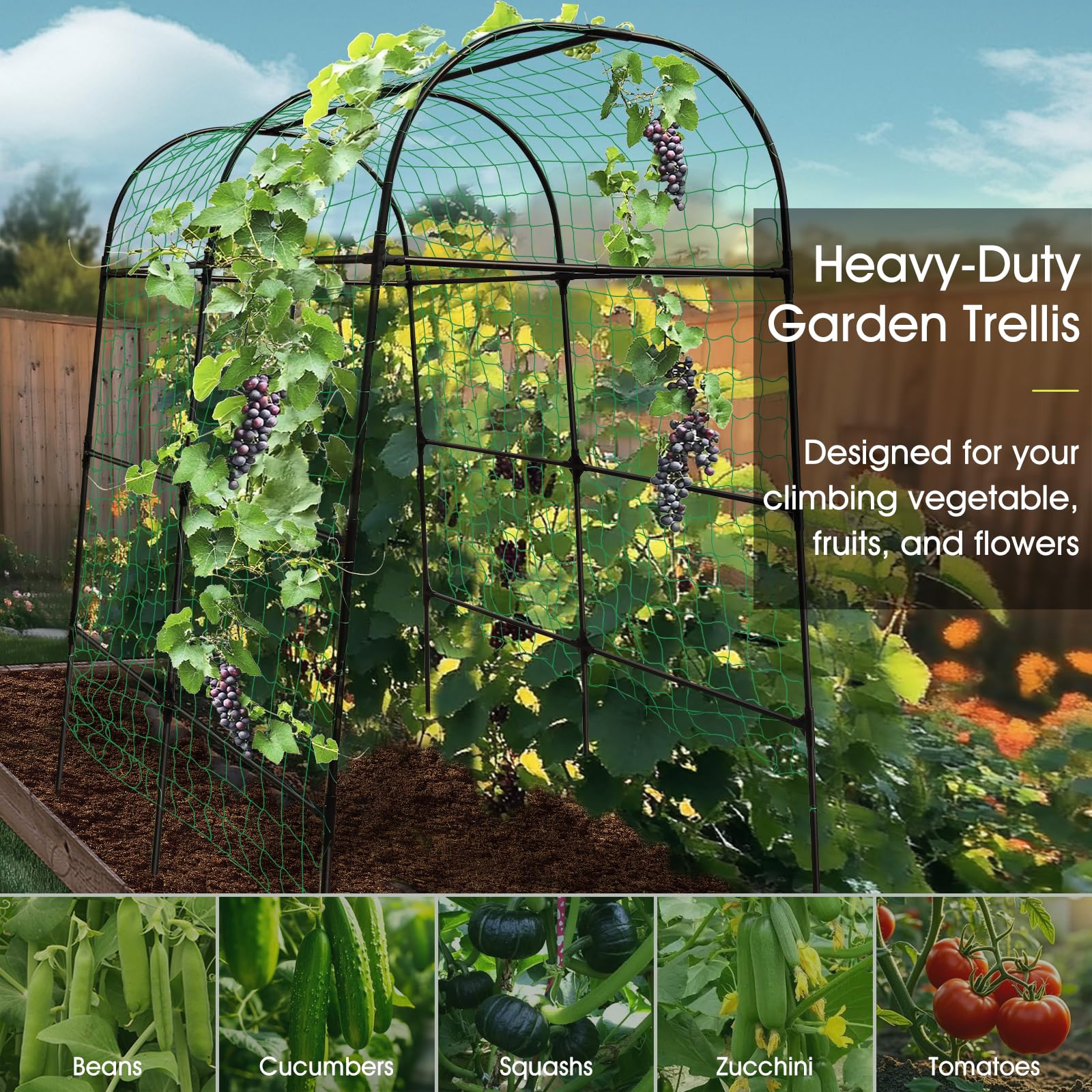 SUPVOX Wire Rope Clamp Chain Trellis Screw Metal Trellis Screw Wire Wall For Climbing Plants Indoor For Vine Silver Stainless Steel - View #3