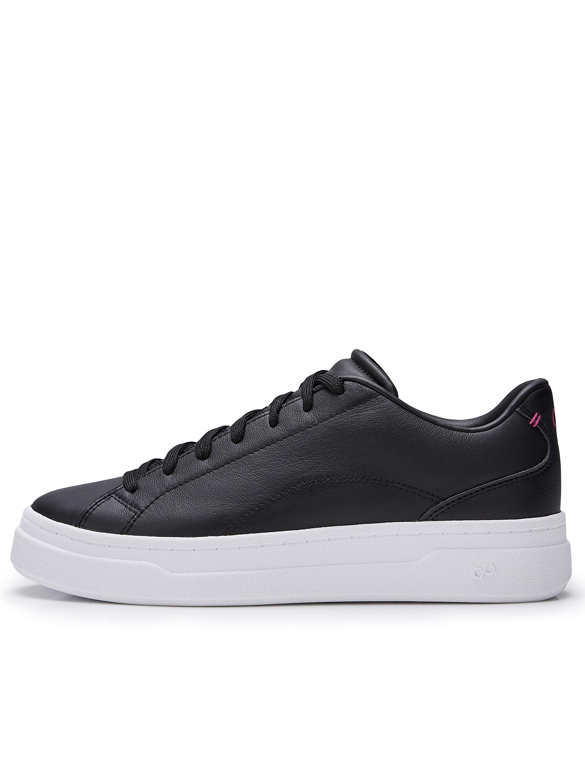 Leather Platform Court, Women's Low-Top Sneakers