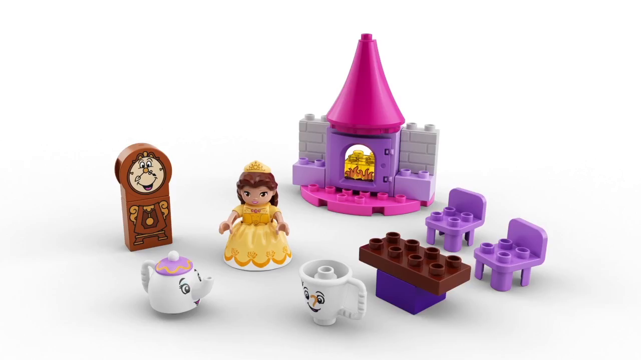 LEGO 10877 DUPLO Princess TM Belle's Teeparty – Bild 8