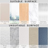 Vista 8 de SUPERDANT Calcomanías de pared de pájaros de acuarela, animales, vinilo, arte de pared, pájaros coloridos en alambre, murales de bricolaje, papel