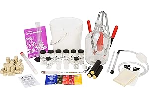 North Mountain Supply Premium Fruit Wine Making Kit: Create 30 Gallons of Homemade Wine