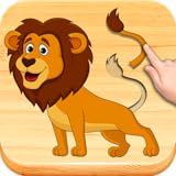 Das Kinderpuzzle „Lustige Tiere“ - ist ein Lernspiel für Kinder ab 1 Jahr und für Kinder von 2 bis 4 Jahren.