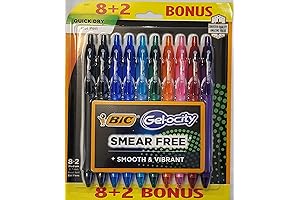 BIC Gel-ocity Quick Dry Colored Gel Pens