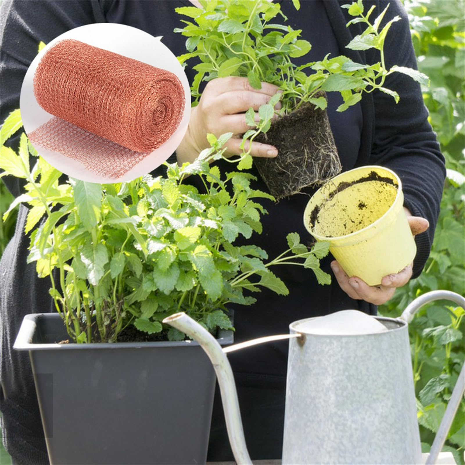 Kupfernetz Gegen Schnecken 12m - Schneckenschutz Für Garten & Hochbeet