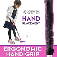 Vista 5 de Franklin Sports Juego de Golf para Niños - Juego de Palos de Golf de Plástico Ajustable para Jóvenes - Juego de Golf de Plástico para Niños