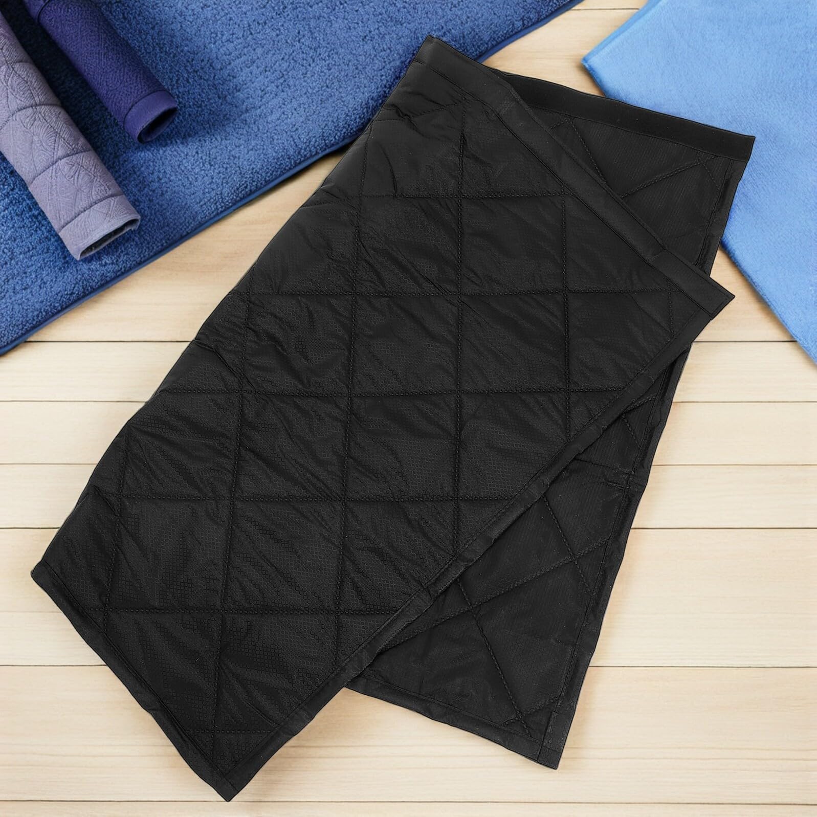 Ciieeo Tapis de Cheminée Ignifuge et Isolant Thermique avec Fixation Magnétique pour Foyer et Poêle à Bois