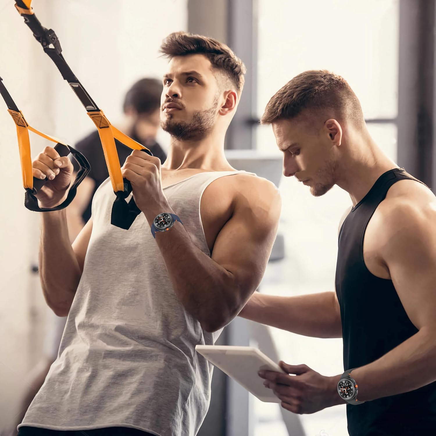 14 Pack Sport Band Compatible with Samsung Galaxy Watch 8 Bands 40mm 44mm/Galaxy Watch 8 Classic 46mm for Women Men,Soft Silicone Strap with Storage Organizer/Case for Samsung Watch 8/8 Classic Bands - Image 4