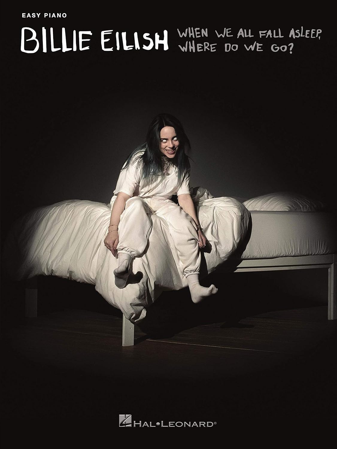 Billie Eilish - When We All Fall Asleep, Where Do We Go? Easy Piano Songbook (Easy Piano Folios)      [Print Replica] Kindle Edition