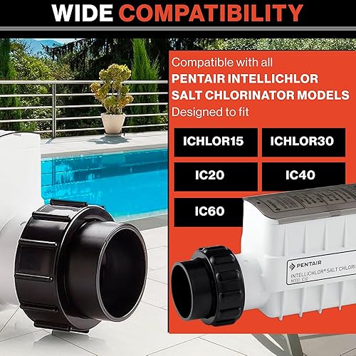 Miniatura 6 de Swimables Kit de limpieza ácida compatible con clorador de sal Pentair Intellichlor 520670 y diseñado para adaptarse a los sistemas de sal