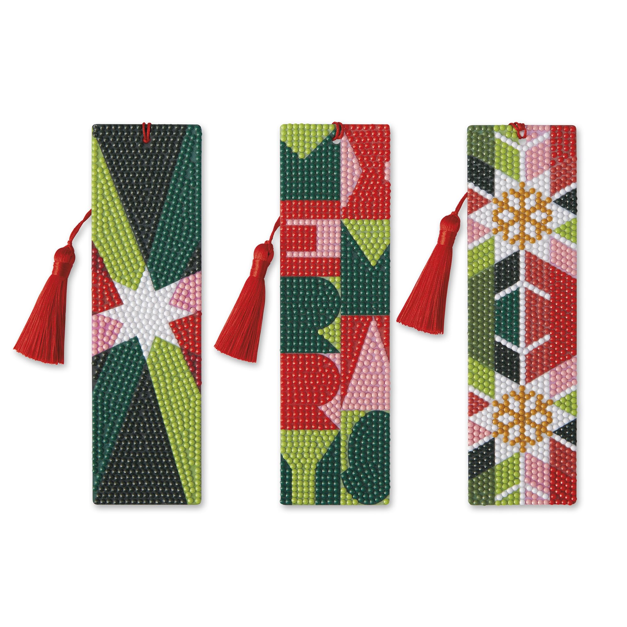 Merry Christmas Diamond Art Bookmark Kit by Make Market® - Christmas Crafts and DIY