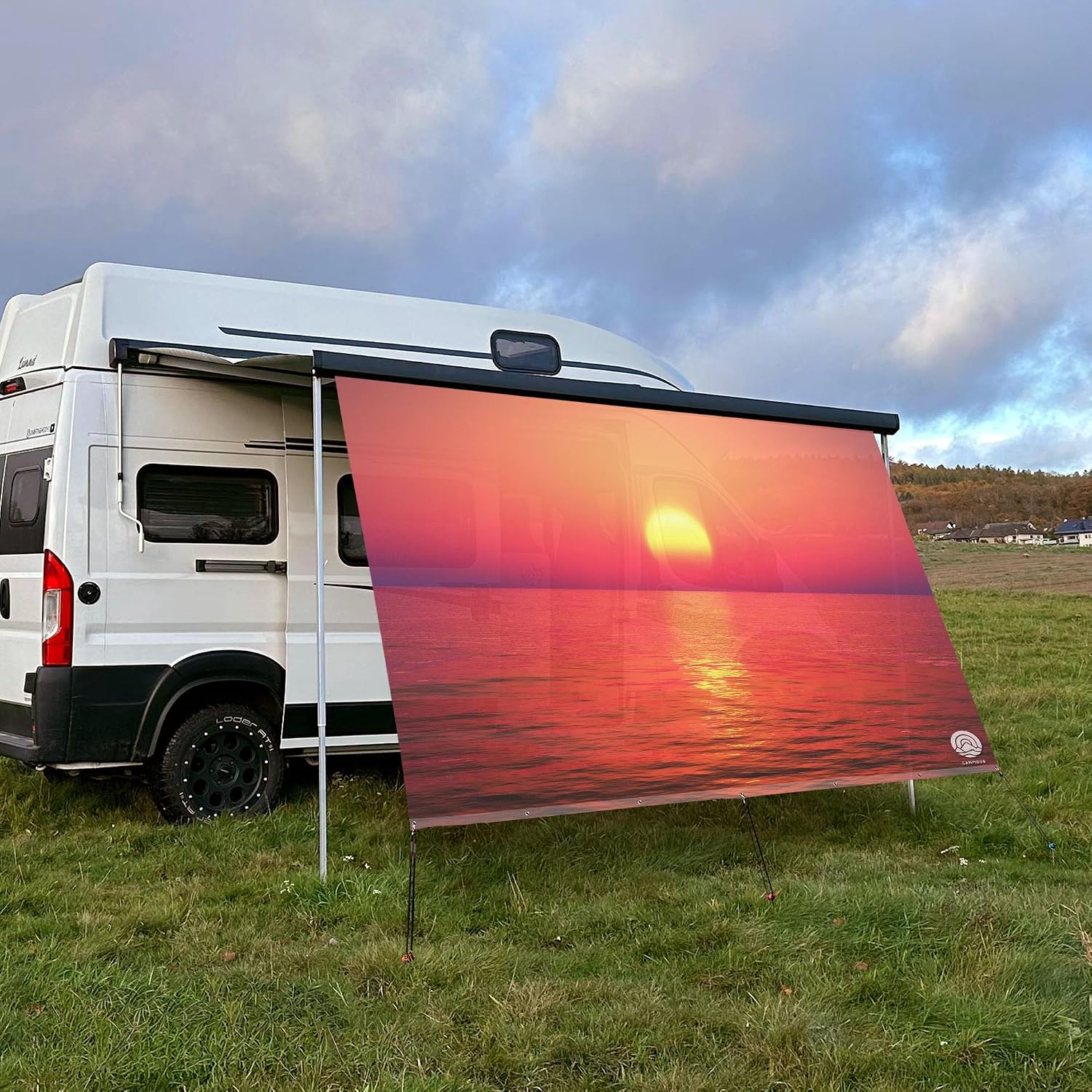 motop rooftop tent OVS - OVS XD Lhotse Clam Shell Aluminum Hard Shell Roof Top Tent, Blue Body & Black Rainfly Color:53R TNF Black/TNF White-NPF St. John's Red Storm Category:Roller/Scooter_4 3 A reinforced aluminum hard