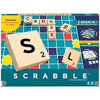 Mattel Games Scrabble, gioco con tessere in legno