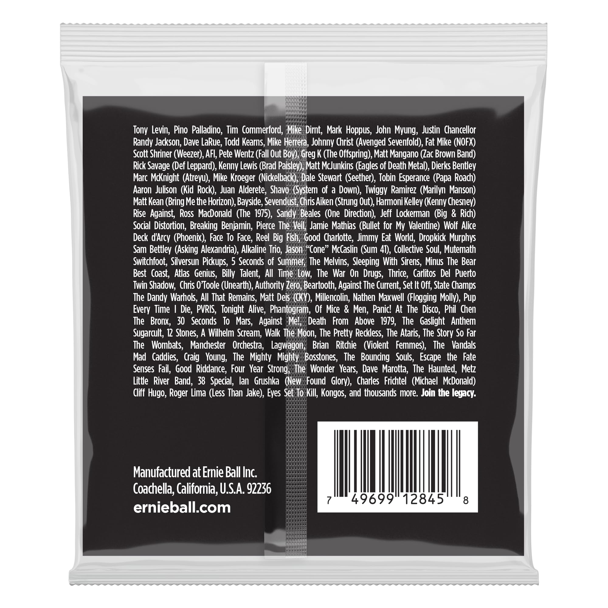 Amazon | 【正規品】 ERNIE BALL 2845 ベース弦 (40-95) STAINLESS