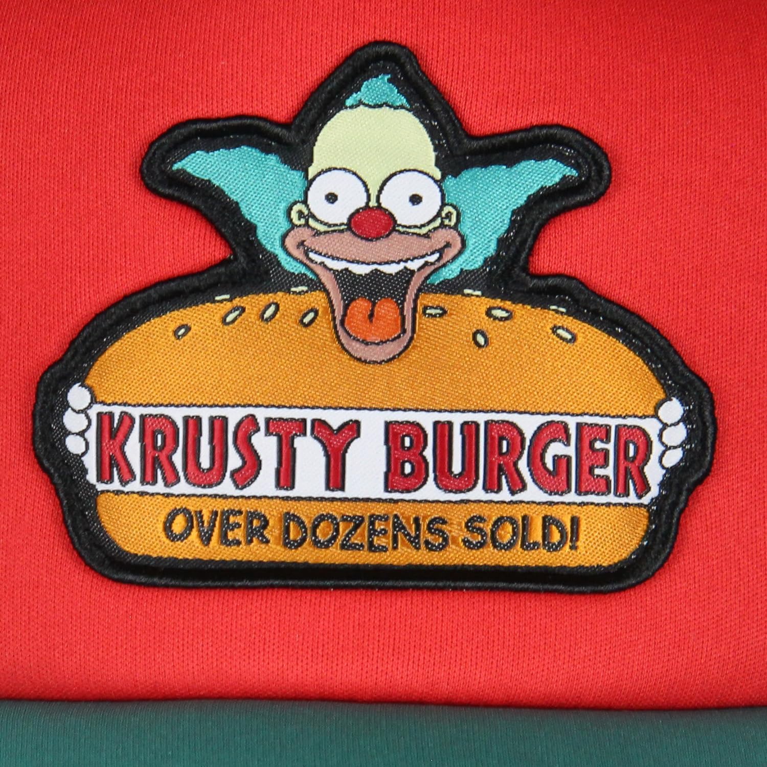 The Simpsons Hat Krusty Burger Dozens Sold Embroidered Adult Mesh Back Snapback Baseball Cap Hat OSFM