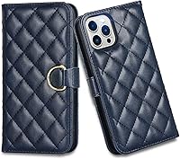 Vista 203 de Havaya Funda para iPhone 13 Pro Max y iPhone 12 Pro Max, cartera compatible con magsaf 2 en 1, desmontable magnética con tarjetero y ranura trasera
