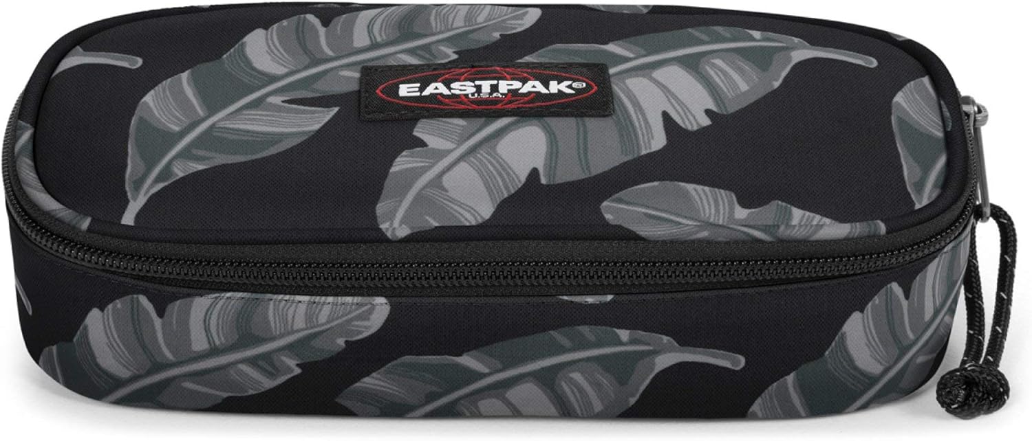 EASTPAK Unisex_Adult Oval Single, Brizeleaveblack, One Size