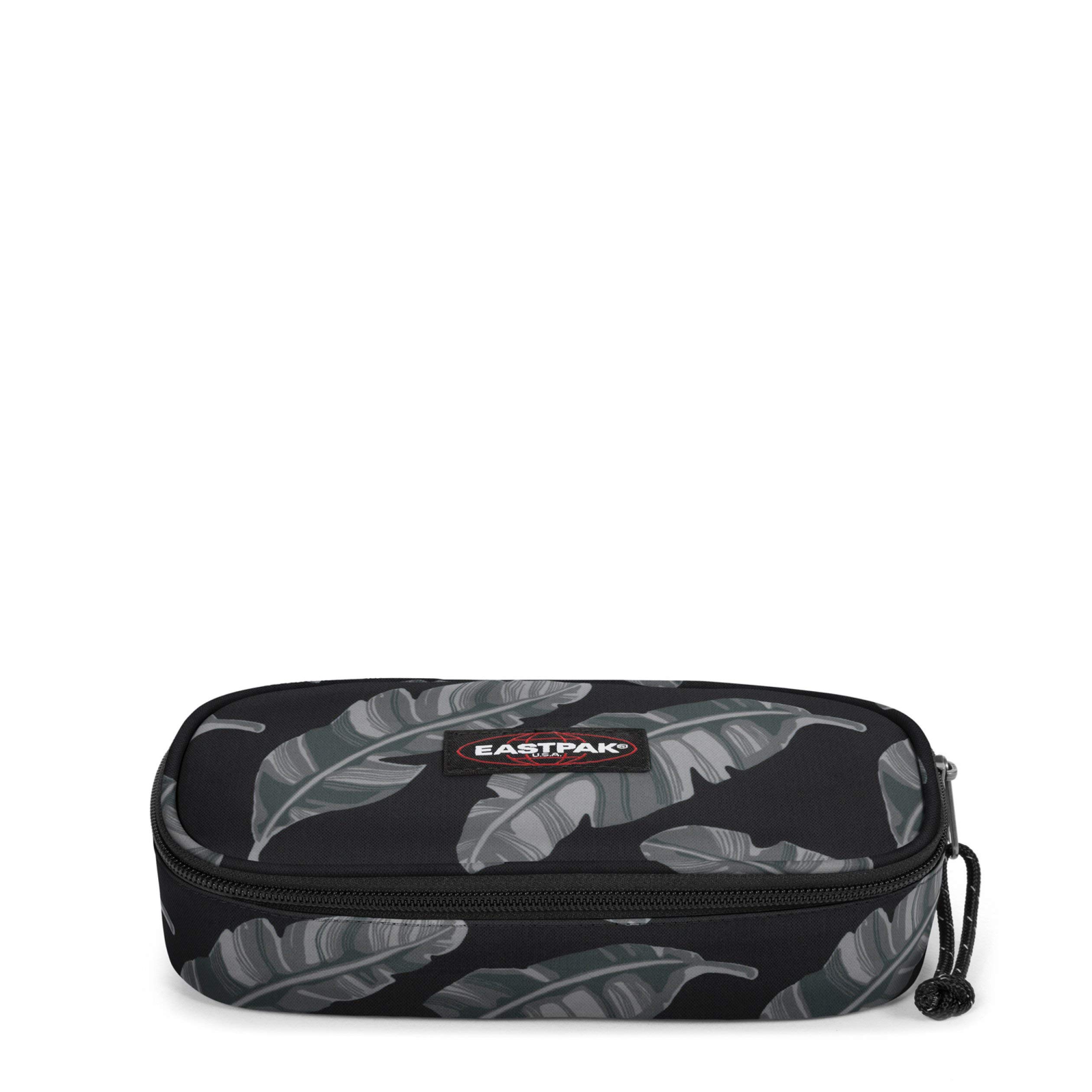Eastpak Oval Single Estuche, 22 cm, Negro (Brize Leave Black)
