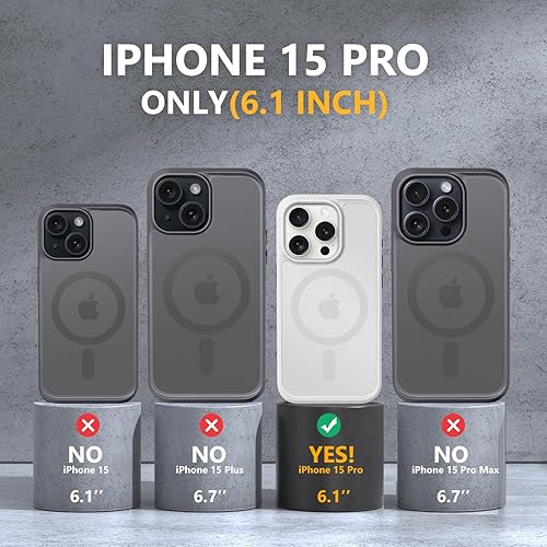 Vista 437 de MOCCA - Funda magnética resistente para iPhone 11 de 6.1 pulgadas, compatible con MagSafe, protector de pantalla de vidrio + protector de lente