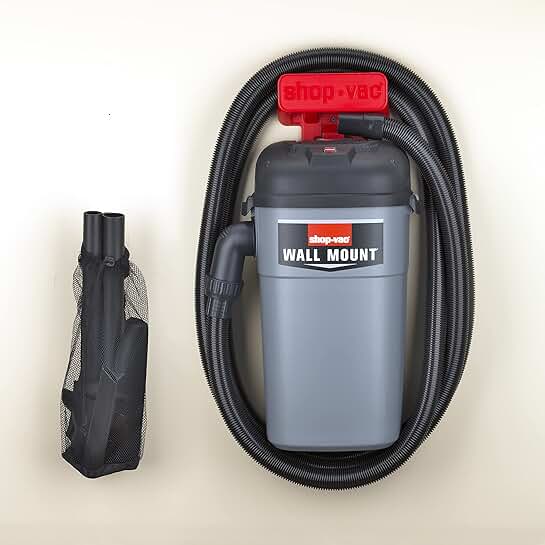 wall mounted shop vacuum