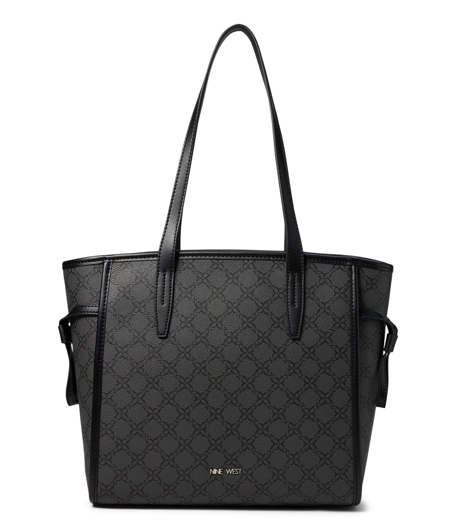 Nine West Kyler Tote, Jet Black Logo
