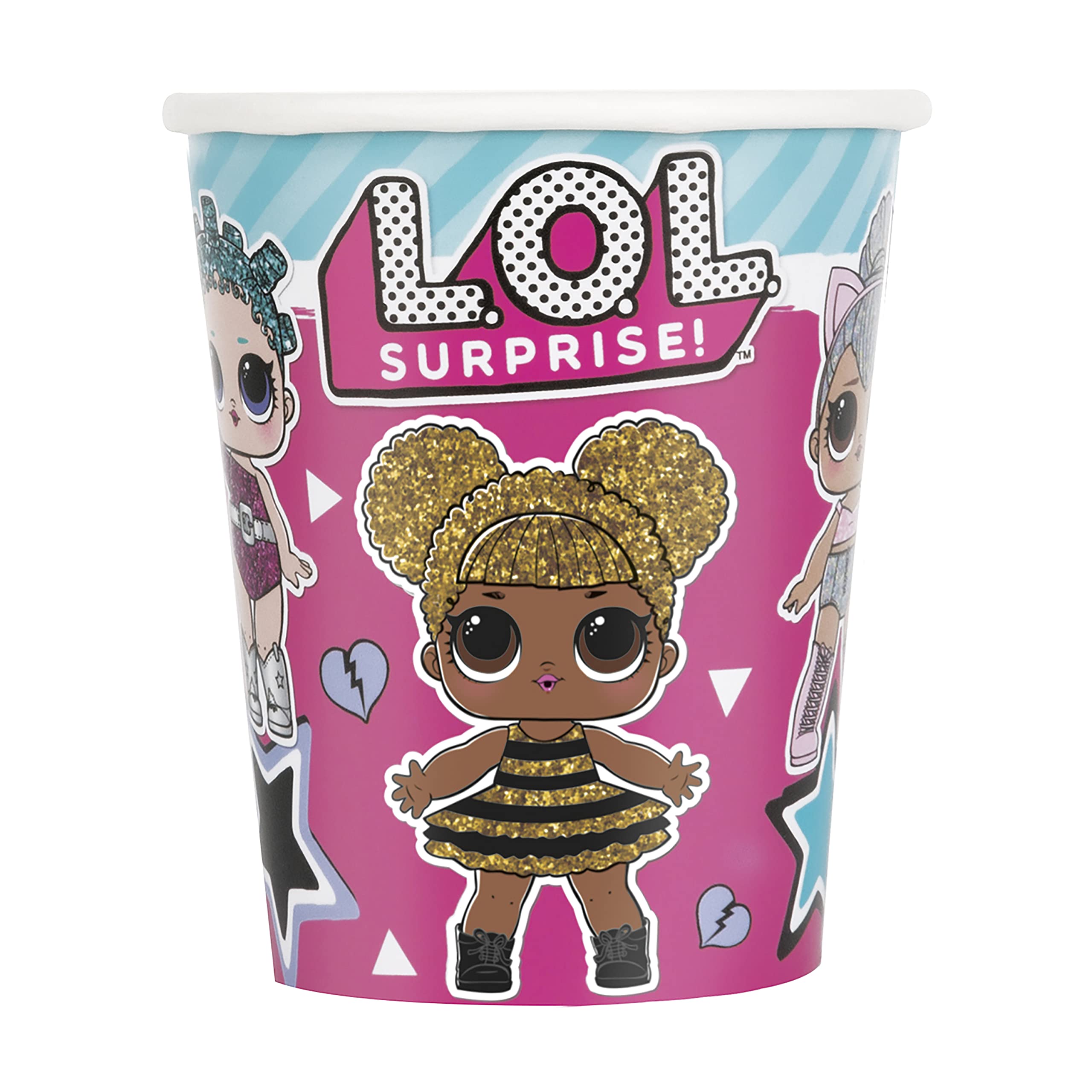 Unique 23803 Bags - LOL Surprise Party-Pack of 8, Multicolour