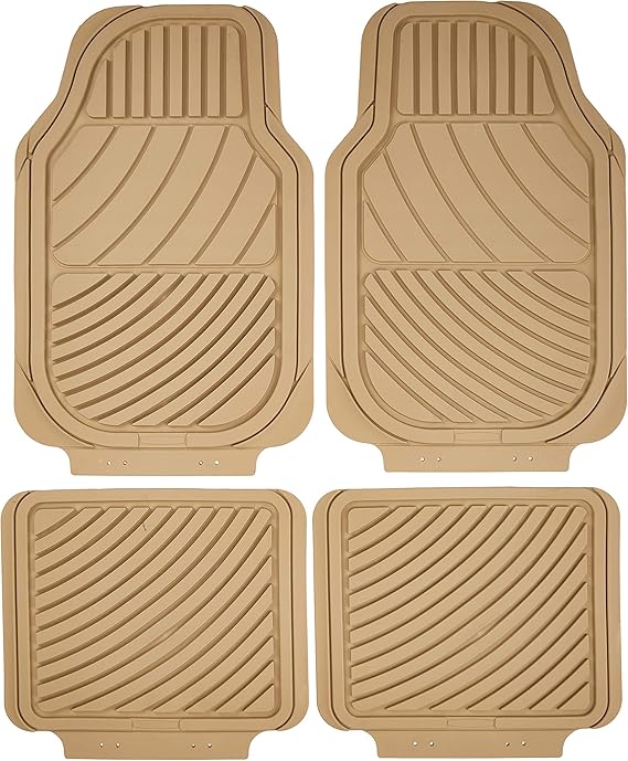 Sumex CARAT10 Carat Universal Rubber Car Mats Beige Amazon.co.uk