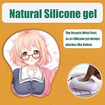 Amazon.co.jp: シリコーンゲルブレーサーマウスパッドガールフレンド