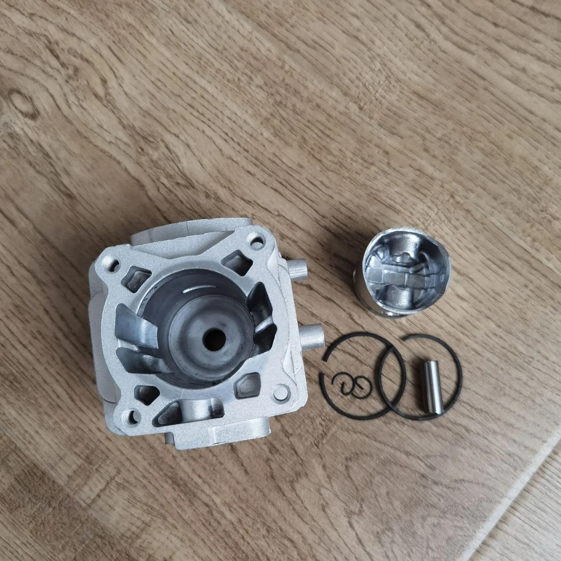 Kit de pistón Cilindro para Stihl HS81 HS86 Recubierto Cromo 34MM