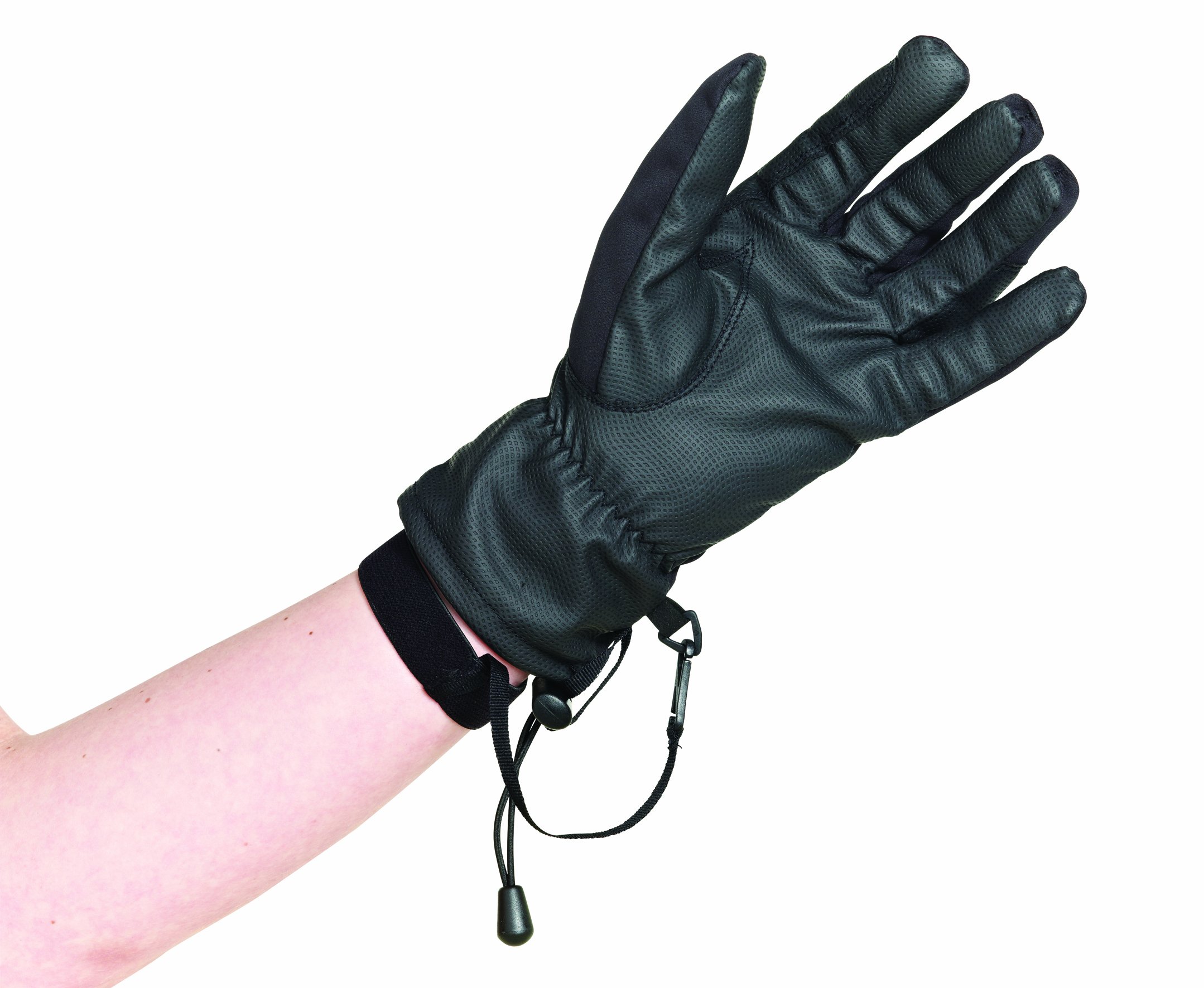 Caldene 3-in-1 Riding Glove - Black, X-large